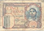 Algeria, 5 Franc, P-0077a