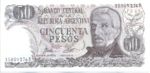 Argentina, 50 Peso, P-0301a Sign.1