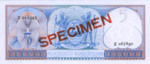 Suriname, 5 Gulden, P-0111s,CBVS B1as