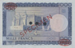 Mali, 1,000 Franc, P-0009s,BRM B9as