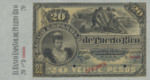 Puerto Rico, 20 Peso, P-0028s
