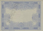 New Caledonia, 5 Franc, P-0015s