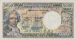 New Caledonia, 5,000 Franc, P-0065c,IEOM B6c