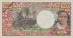 New Caledonia, 1,000 Franc, P-0061s,IEOM B2as