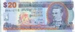 Barbados, 20 Dollar, P-0069a