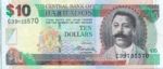 Barbados, 10 Dollar, P-0068b