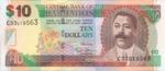 Barbados, 10 Dollar, P-0068a