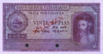 Portuguese India, 20 Rupee, P-0037ct