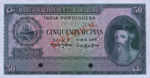 Portuguese India, 50 Rupee, P-0038ct
