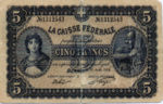 Switzerland, 5 Franc, 