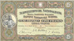 Switzerland, 5 Franc, P-0011o