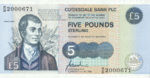 Scotland, 5 Pound, P-0224c