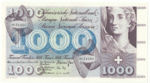 Switzerland, 1,000 Franc, P-0052m