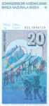 Switzerland, 20 Franc, P-0055d