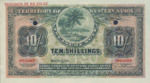 Western Samoa, 10 Shilling, P-0007s,TWS B1s