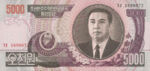 Korea, North, 5,000 Won, DPRK B29a
