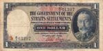 Straits Settlements, 1 Dollar, P-0016b