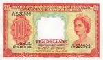 Malaya and British Borneo, 10 Dollar, P-0003a