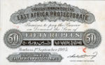 East Africa, 50 Rupee, P-0001Dp