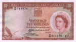 Rhodesia and Nyasaland, 10 Shilling, P-0020b v6