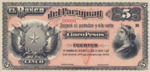 Paraguay, 5 Peso, S-0127p