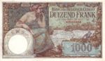 Belgian Congo, 1,000 Franc, P-0012b