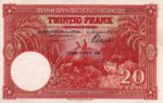 Belgian Congo, 20 Franc, P-0015C