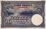 Belgian Congo, 20 Franc, P-0015H