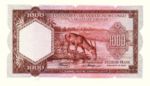 Belgian Congo, 1,000 Franc, P-0029b