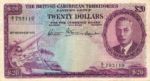 British Caribbean Territories, 20 Dollar, P-0005a