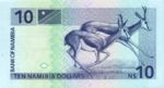 Namibia, 10 Namibia Dollar, P-0001a