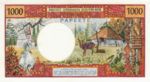 Tahiti, 1,000 Franc, P-0027a