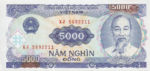 Vietnam, 5,000 Dong, P-0108a,SBV B36a