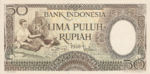 Indonesia, 50 Rupiah, P-0058