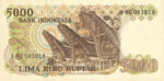 Indonesia, 5,000 Rupiah, P-0120