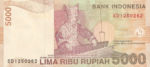 Indonesia, 5,000 Rupiah, P-0142e,BI B99e