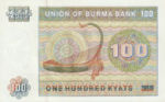Burma, 100 Kyat, P-0061a