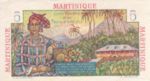Martinique, 5 Franc, P-0027a