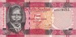 Sudan, South, 5 Pound, P-0006,B106a