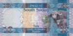Sudan, South, 10 Pound, P-0007,B107a