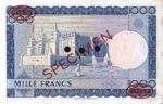Mali, 1,000 Franc, P-0009s