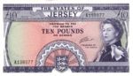Jersey, 10 Pound, P-0010a