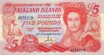 Falkland Islands, 5 Pound, P-0012a