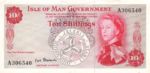 Isle Of Man, 10 Shilling, P-0024b