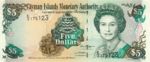 Cayman Islands, 5 Dollar, P-0034b
