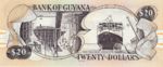 Guyana, 20 Dollar, P-0030e Sign.14