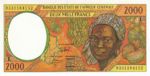 Central African States, 2,000 Franc, P-0403La