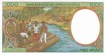 Central African States, 1,000 Franc, P-0102Cg