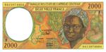 Central African States, 2,000 Franc, P-0303Fb