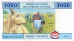 Central African States, 1,000 Franc, P-0307M